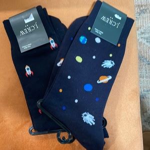J Crew Men’s Space Dress Socks